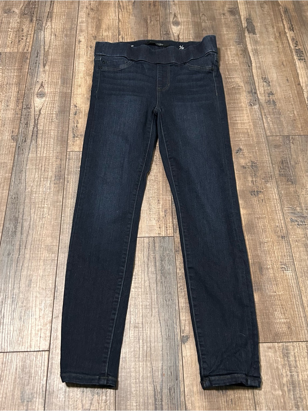 Liverpool The Ankle Skinny Jeans Womens 4/27 Dark Blue Denim Minimalist Classic